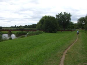 Schwarze Elster Brücke in Jessen