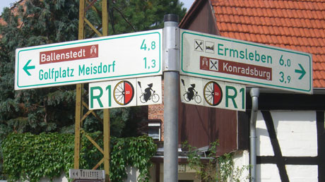 Hauptwegweiser Meisdorf