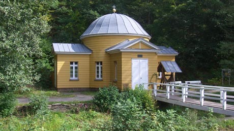Selketal-Radweg 2011: Petruskapelle Alexisbad