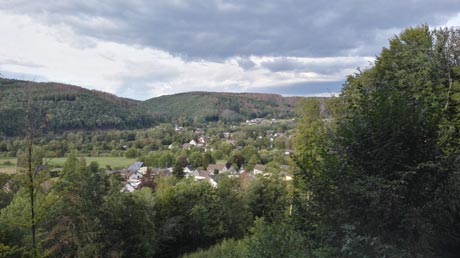Ausblick auf Dattenfeld Ausblick auf in Dattenfeld