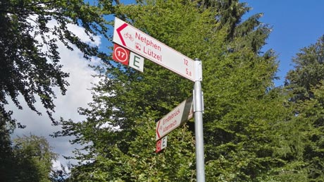 Radweghinweis Radweghinweis