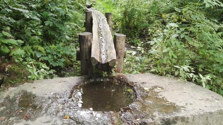 Siegquelle tropft leicht Siegquelle tropft leicht