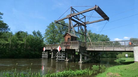 Spree-Hebebrücke Briescht Spree-Hebebrücke Briescht