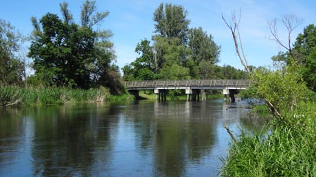 Spree-Radweg 2013: Spreeradwegbrücke