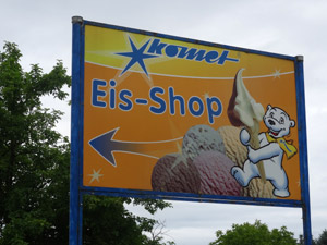 Komet-Eis Spreeradweg Komet-Eis Spreeradweg