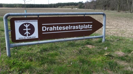 Telegraphengradweg Drahteselparkplatz