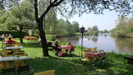 Biergarten an der Hamme Biergarten an der Hamme