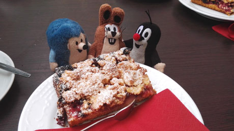 Altenburg, Kuchen im Cafe am Markt Altenburg, Kuchen im Cafe am Markt