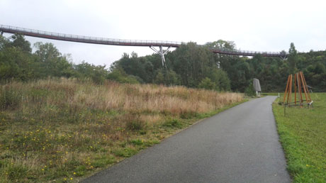 Erlebnisbrücke Drachenschwanz Ronneburg Erlebnisbrücke Drachenschwanz Ronneburg