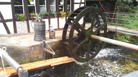Wasserrad Pfarrmühle Wasserrad Pfarrmühle