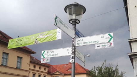 Radwegweiser Weimar Radwegweiser Weimar