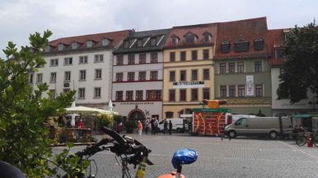 am Marktplatz Weimar