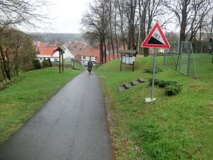 Radweg vor Horsmar