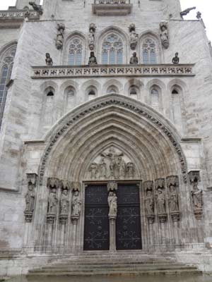 Mühlhausen Kirchenportal Marienkirche