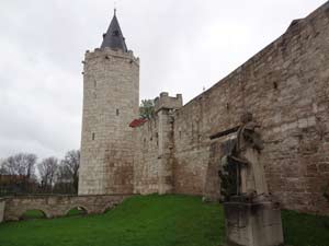 Stadtmauer Rabenturm Mühlhausen