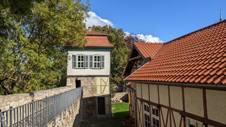 Mühlhausen begehbare Stadtmauer Mühlhausen begehbare Stadtmauer