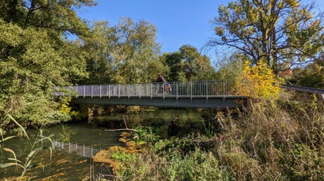 Nägelstedt Fußgängerbrücke