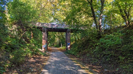 Unstrutradweg bei Bad Langensalza