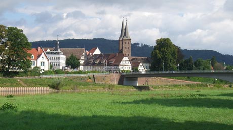 Weser-Radweg 2008: Höxter