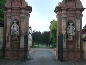 Eingang Schloss Corvey
