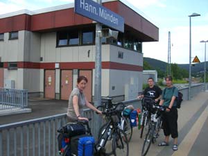 Ankunft Hann Münden