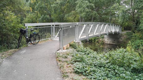 Wipperbrücke bei Bernburg Wipperbrücke bei Bernburg